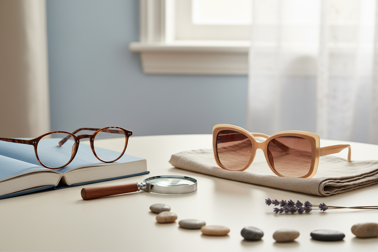 Reading & Sunglasses
