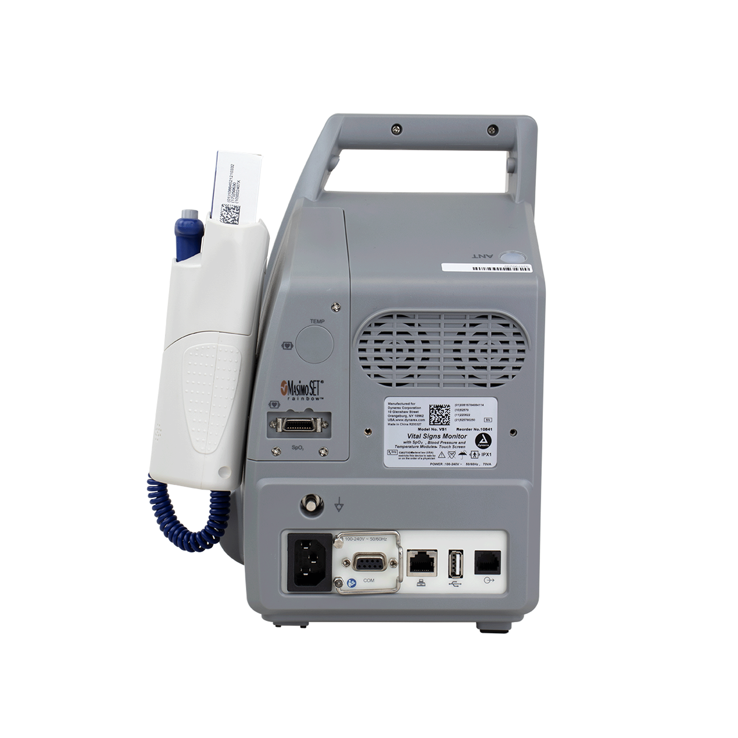 Dynarex Vital Signs Control Knob Patient Monitor w/ Stand