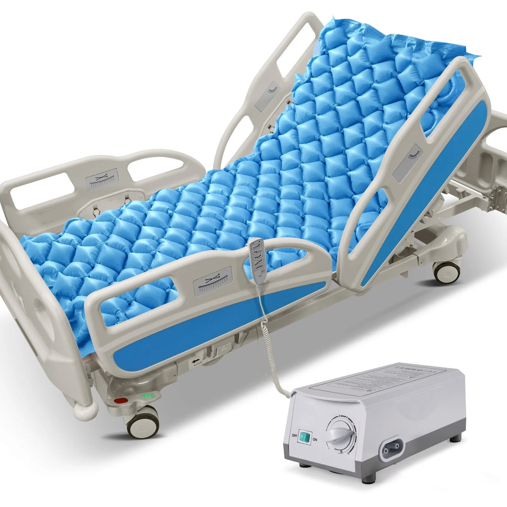 Ultimate Comfort with the Medical-Grade Alternating Air Pressure Mattress Pad - Perfect for Bed Sore Relief at Home or Hospital