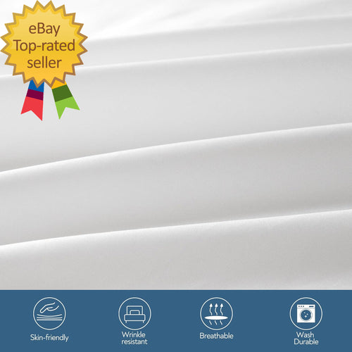 Premium 2 Pack Hospital Bed Fitted Sheets - Soft, Durable, and Perfectly Sized for Comfort