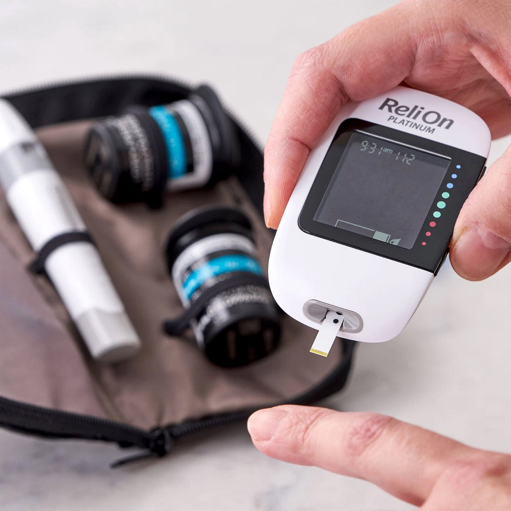 Revolutionize Your Diabetes Management with the ReliOn Platinum Blood Glucose Meter Kit