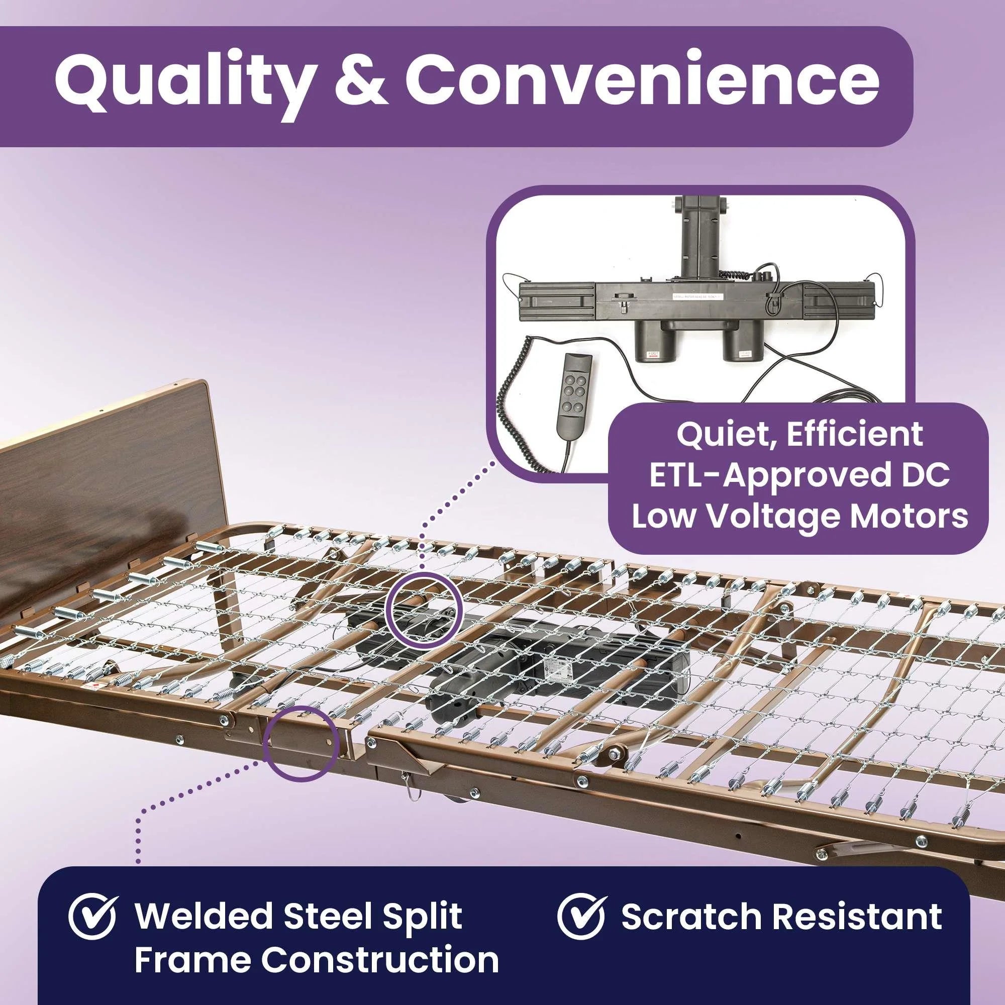 Transform Your Care Experience with the Full Electric Hospital Bed Package - Complete with Memory Foam Mattress, Safety Rails, and Easy Remote Control