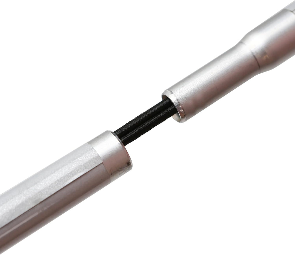 Premium Reflective Blind Cane Stick - Foldable Mobility Aid in Red, White & Black