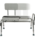 Tub Transfer Bench and Shower Chair, Adjustable Seat Height Holds Weight up to 400 L