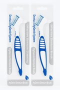 Denture Brush - 2 Pack for Ultimate Oral Care and Travel Convenience