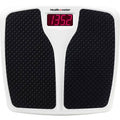 Precision Split Mat Digital Scale - 400 lbs Capacity with Bright LED Display in Elegant Black and White
