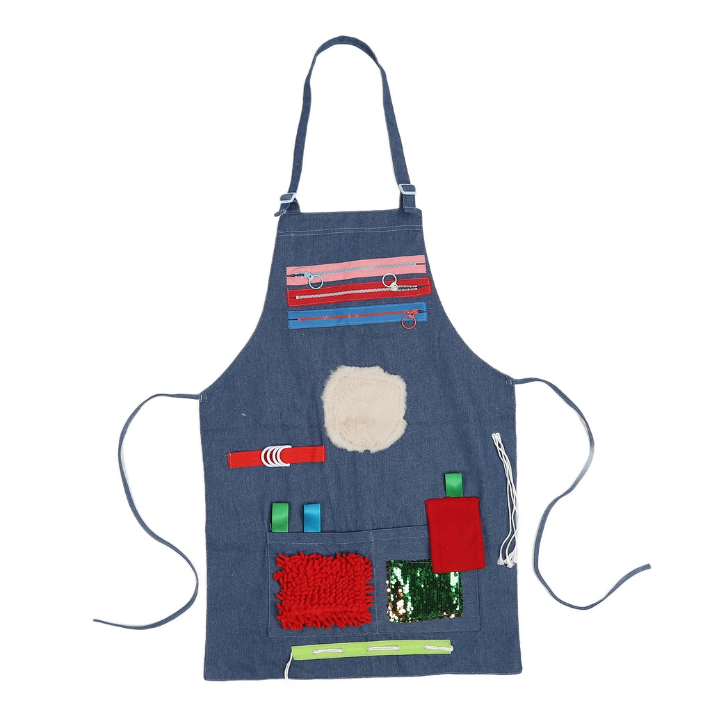 Elderly Sensory Unisex Apron for Dementia, Alzheimer's