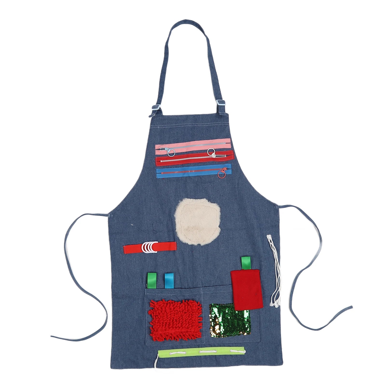 Elderly Sensory Unisex Apron for Dementia, Alzheimer's