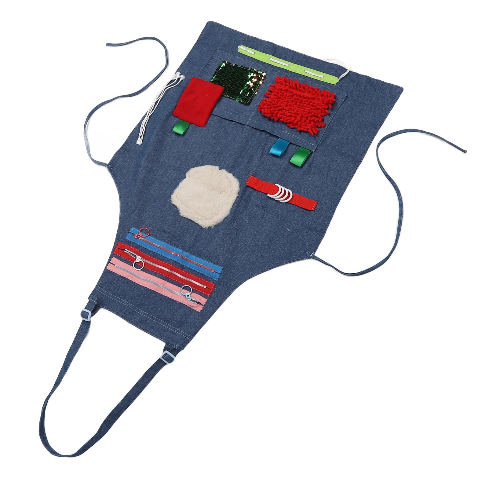 Elderly Sensory Unisex Apron for Dementia, Alzheimer's