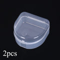 Dental Box - Denture and Mouth Guard Storage Case - 1pc/2pcs