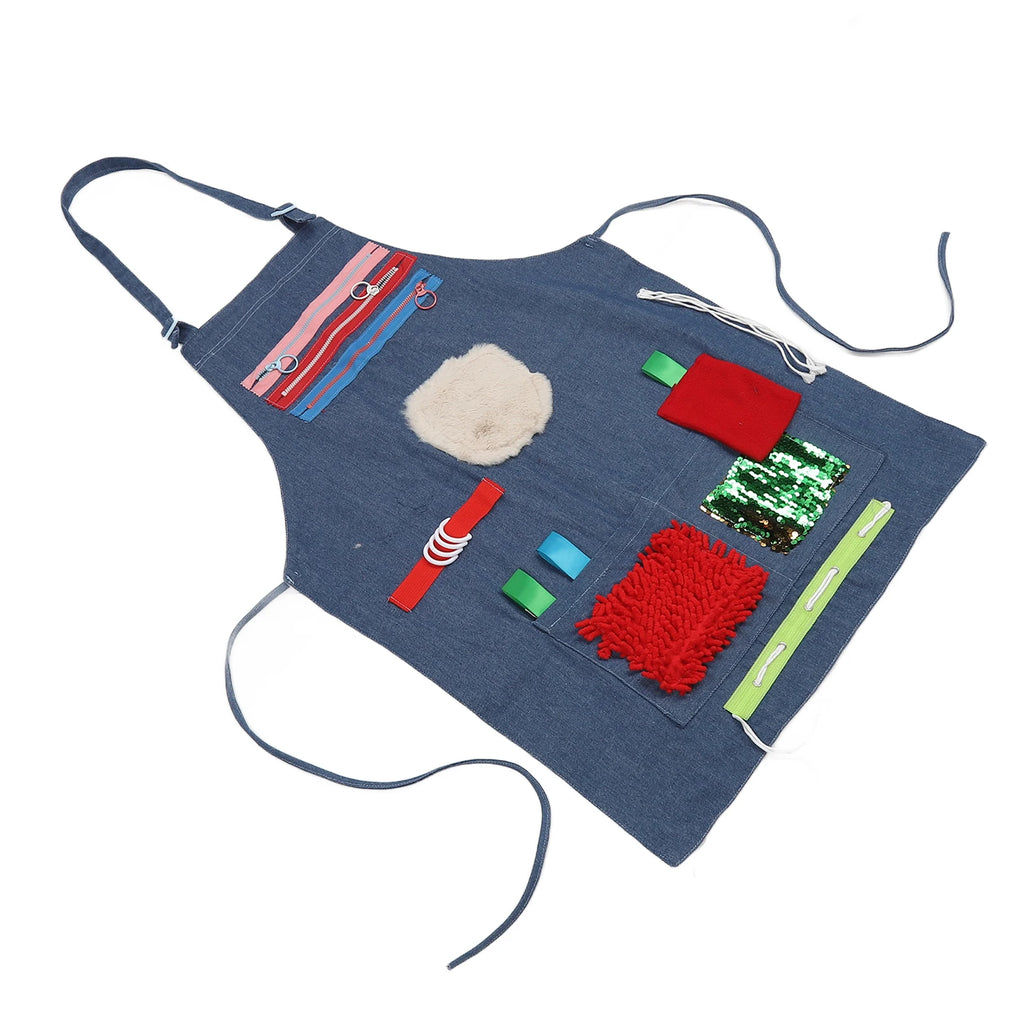 Elderly Sensory Unisex Apron for Dementia, Alzheimer's
