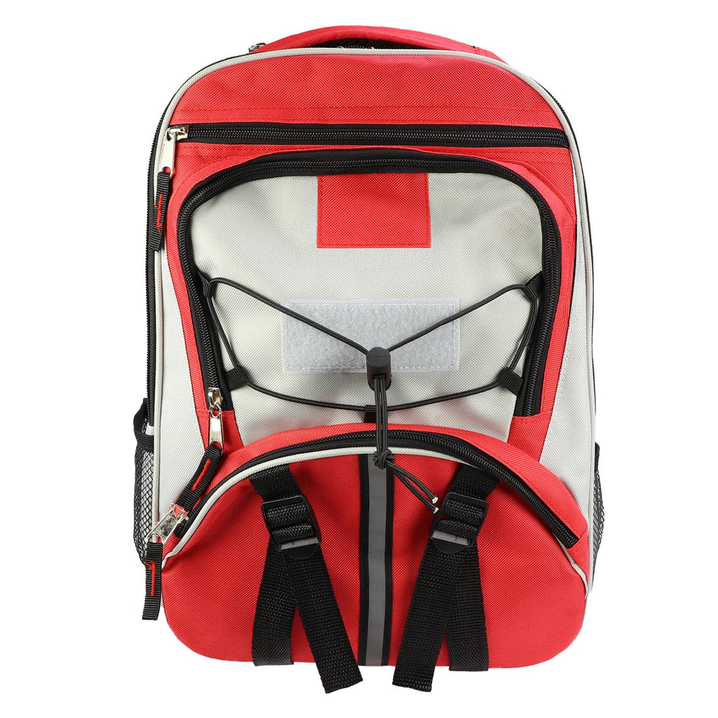 Elite Multi-pocket Backpack, Red