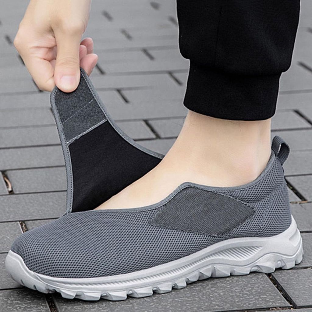 Comfortable and Adjustable Leisure Sports Shoes for Women with Swollen Feet - Perfect for Walking and Everyday Use