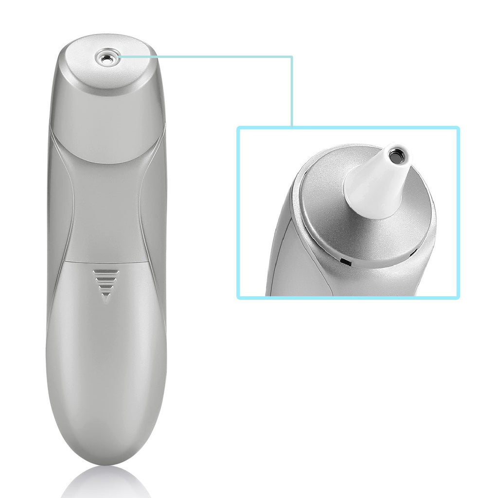 Metene Infrared Digital Thermometer - Quick and Accurate Forehead and Ear Temperature Reading for All Ages