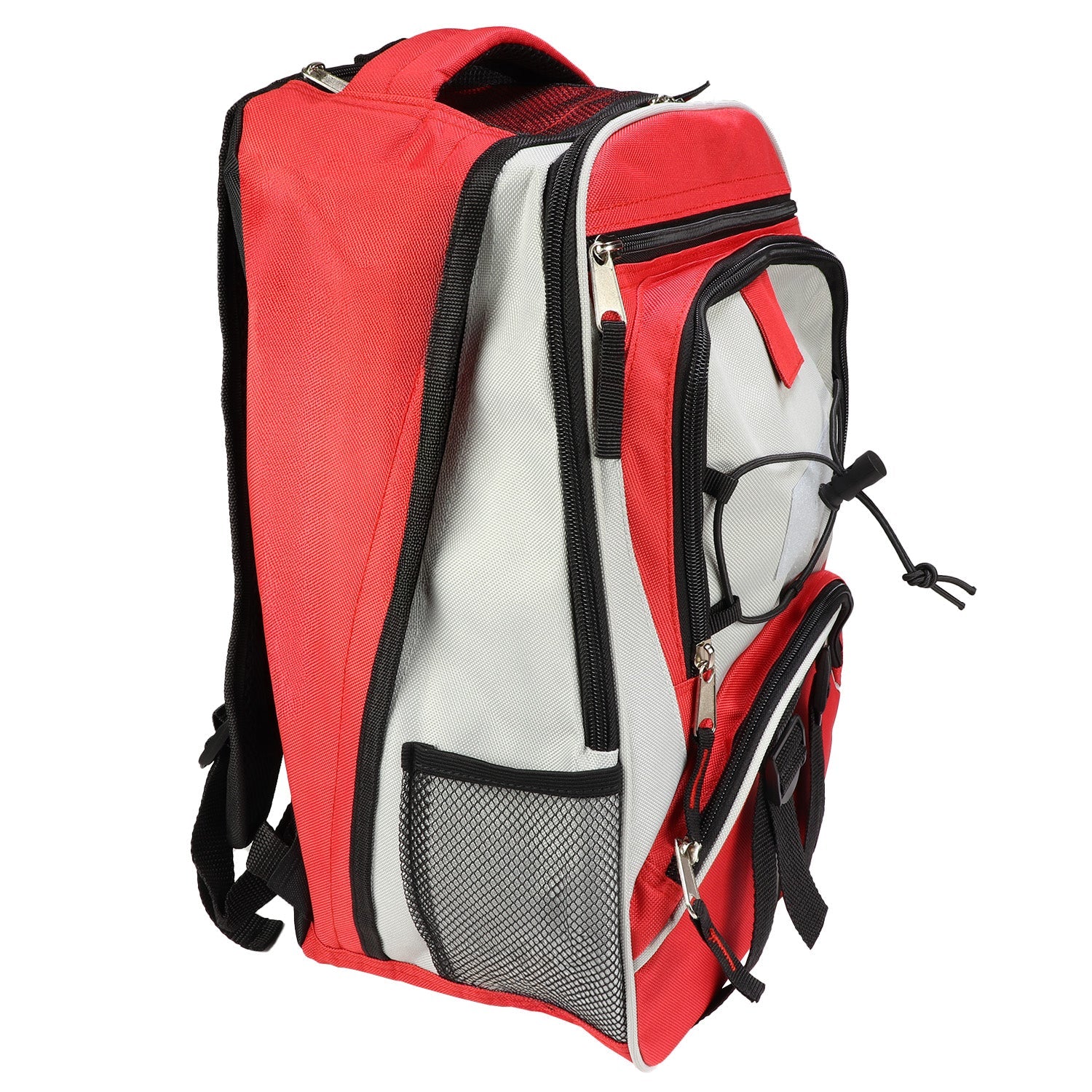 Elite Multi-pocket Backpack, Red