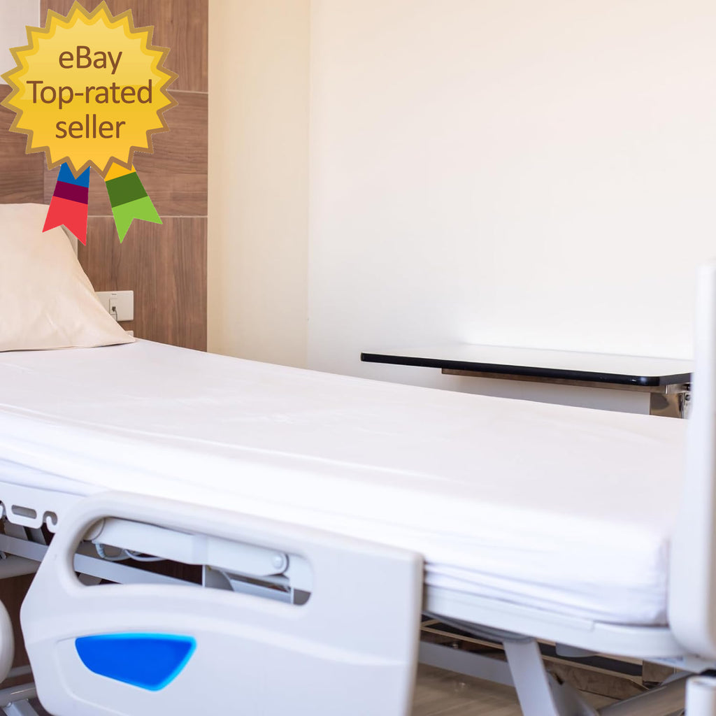 Premium 2 Pack Hospital Bed Fitted Sheets - Soft, Durable, and Perfectly Sized for Comfort