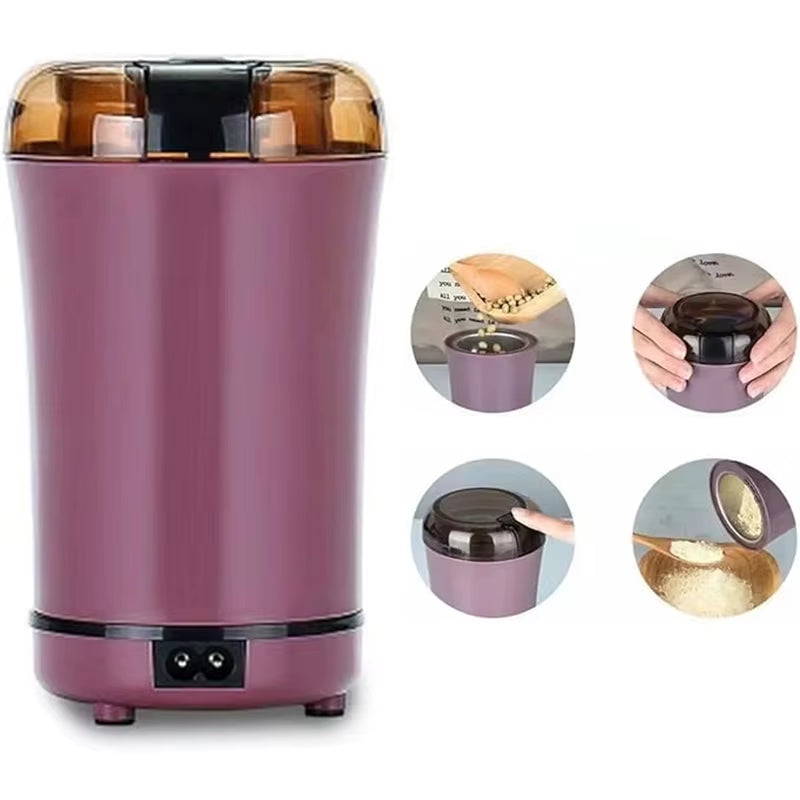 Revolutionary Electric Multifunctional Grinder: Effortlessly Crush Large Pills and Grind Coffee Beans to Perfection