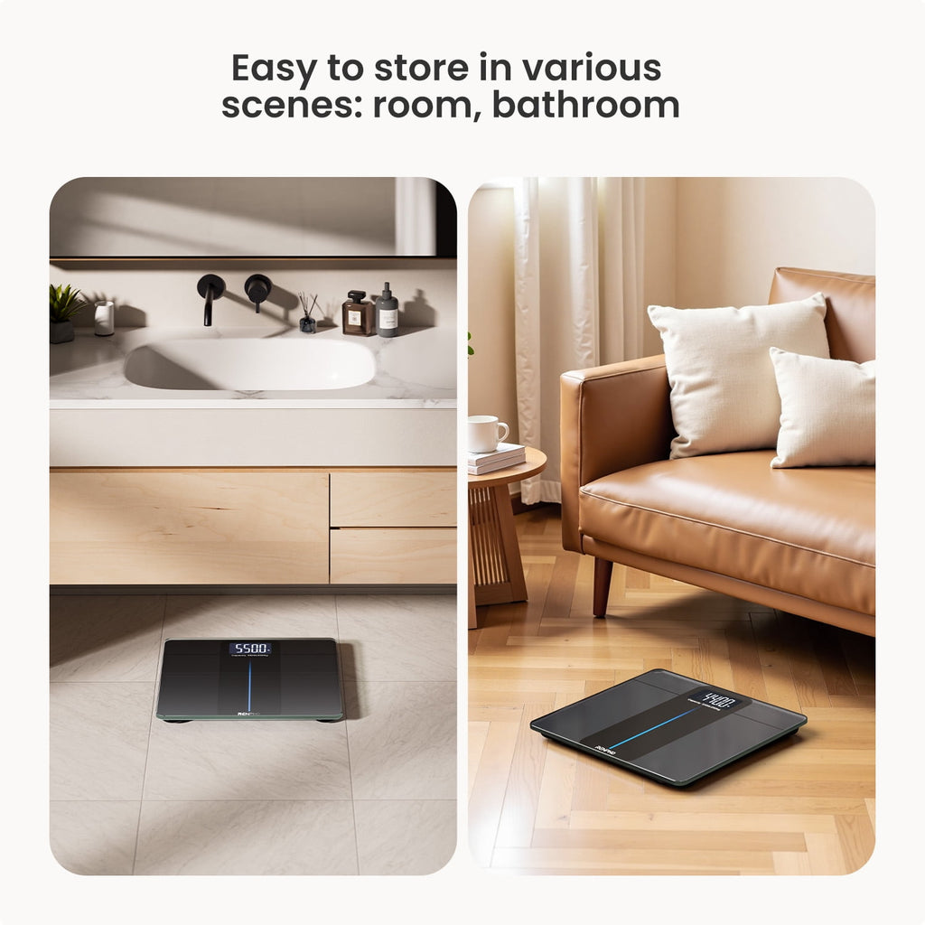 Elevate Your Wellness Journey with the 550Lb Digital Bathroom Scale - Accurate, Stylish, and User-Friendly!