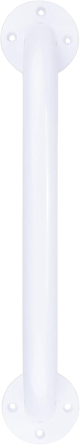 McKesson Wall Grab Bar, White Powder Coated Steel