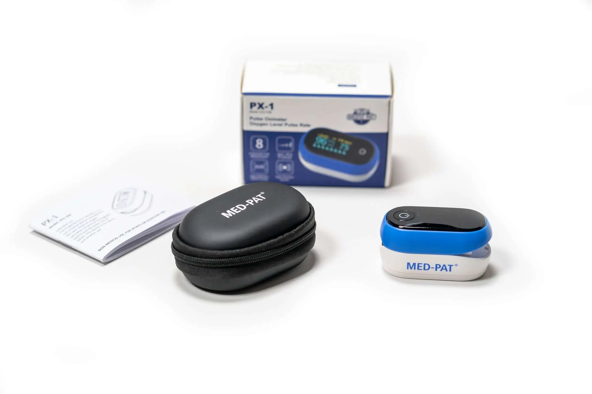 Adult Fingertip Pulse Oximeter | FDA Approved, FSA/HSA Eligible
