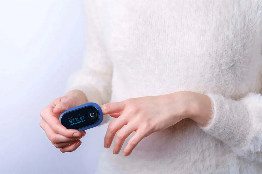 Adult Fingertip Pulse Oximeter | FDA Approved, FSA/HSA Eligible